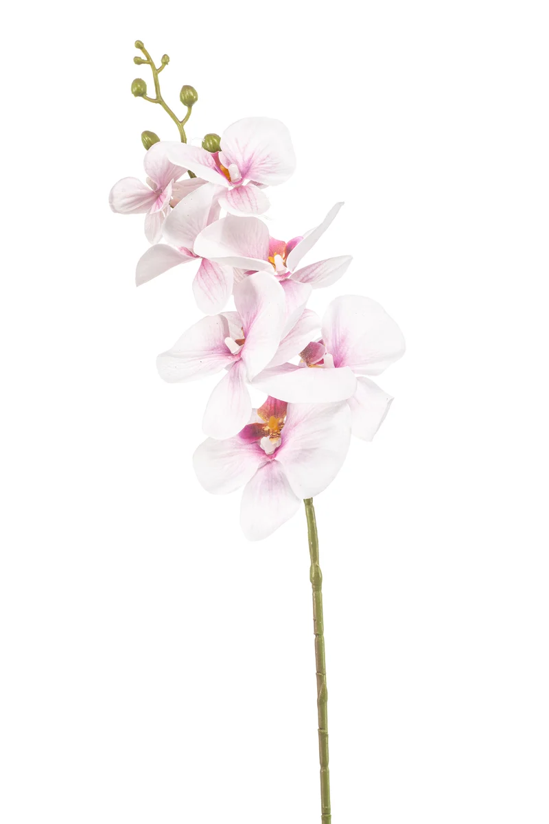 Orchidee künstlich 84 cm - 1 Stiel - Rosa