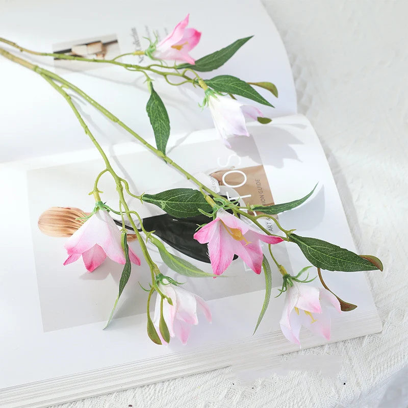 72 cm künstliche Glockenblumen – Ideal für Blumenarrangements & Heimdekoration