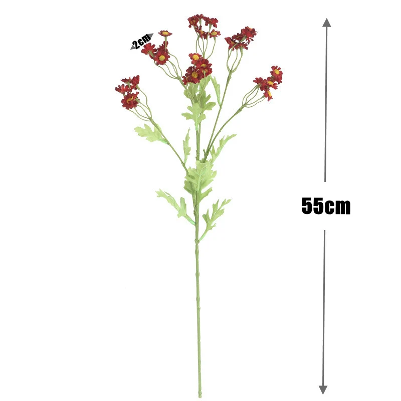 57cm Künstliche Gänseblümchen – Künstliche Marguerite Blumen für Oktoberfest-Dekoration