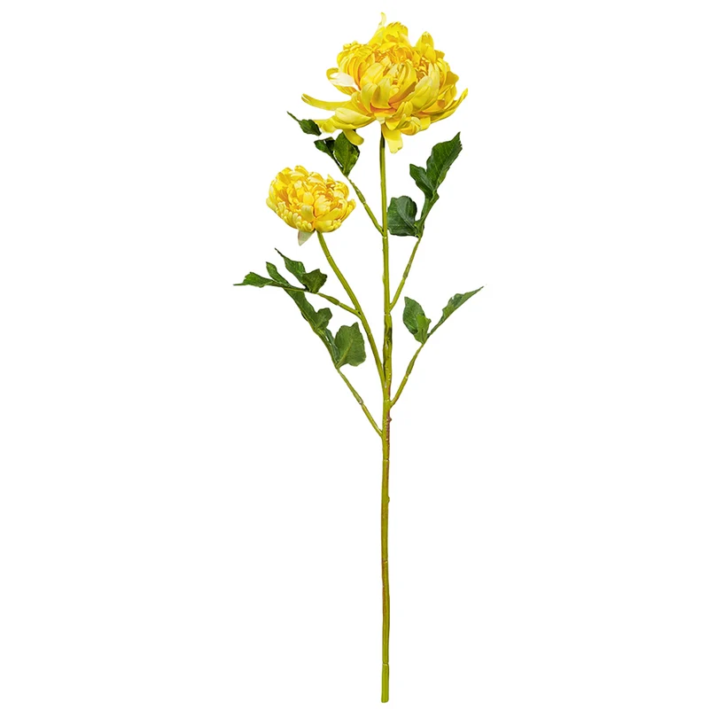 70 cm hohe künstliche Krabbenklau-Chrysantheme mit hochwertigem Berührungsgefühl für Home-Wedding-Dekoration
