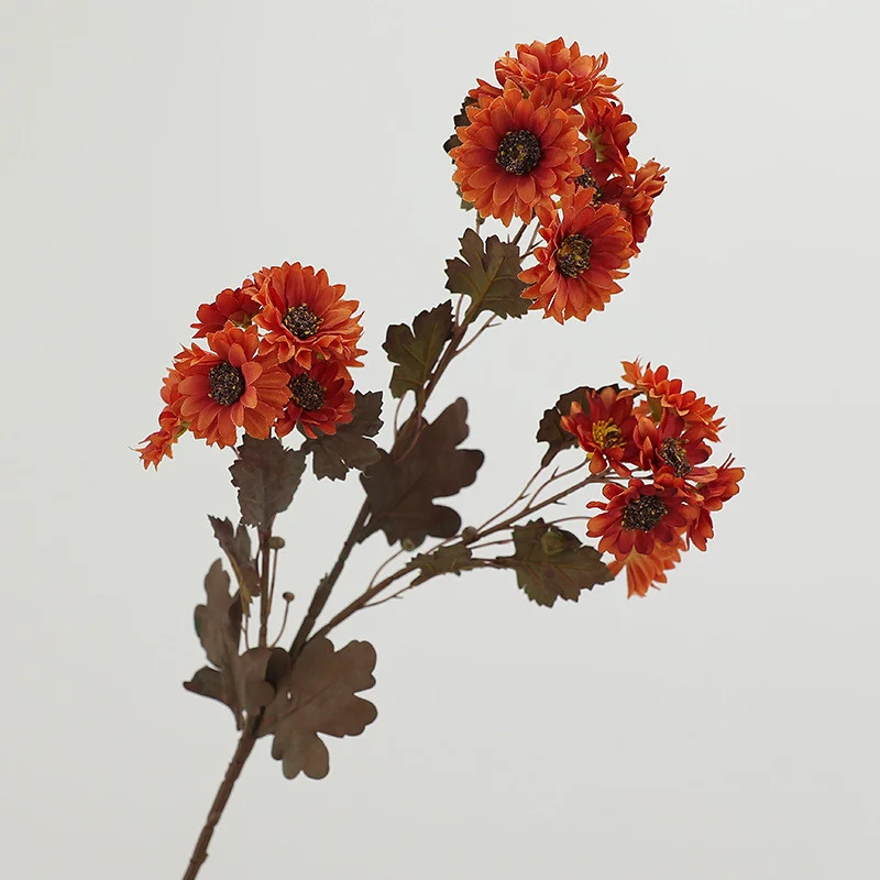 66 cm Herbst-Künstliche Gänseblümchen- und Kamillenstiele – Seidenblumen