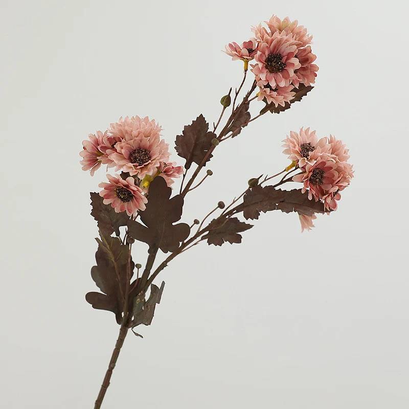 66 cm Herbst-Künstliche Gänseblümchen- und Kamillenstiele – Seidenblumen