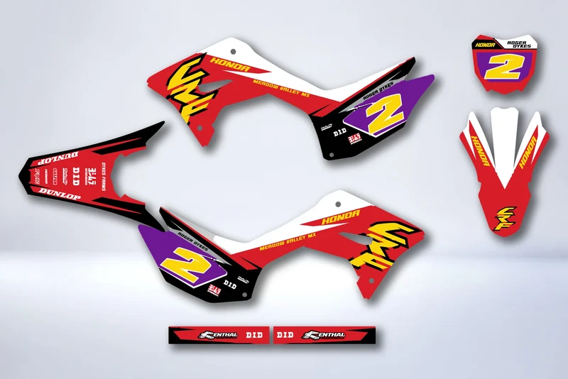 Kit Déco HONDA CRF 250 F 2019-2025 - ODYNIS