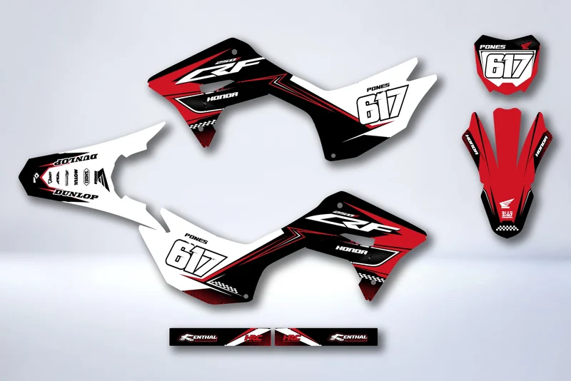 Kit Déco HONDA CRF 250 F 2019-2025 - ZEPNYX