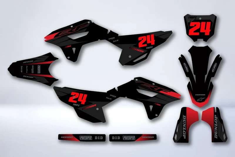 Kit Déco HONDA CRF 250 RX / 450 RX 2021-2024 - TYRSAR