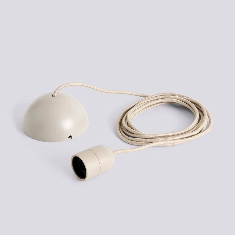 Common Pendant Cord Set Lampenkabel betongrau - HAY