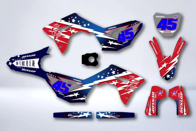 Kit Déco HONDA CRF 250 RX / 450 RX 2021-2024 - WYRNIS