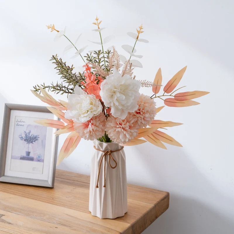 44 cm Künstlicher Löwenzahnstrauß zur Heimdekoration für Blumenarrangements, Home Decor, Hochzeitsbuketen, DIY-Handwerksprojekte