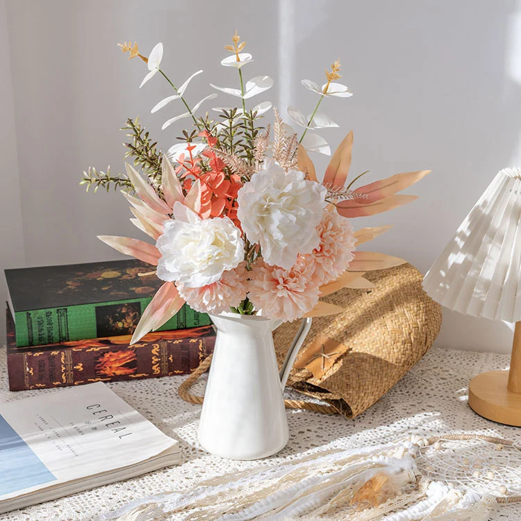 44 cm Künstlicher Löwenzahnstrauß zur Heimdekoration für Blumenarrangements, Home Decor, Hochzeitsbuketen, DIY-Handwerksprojekte