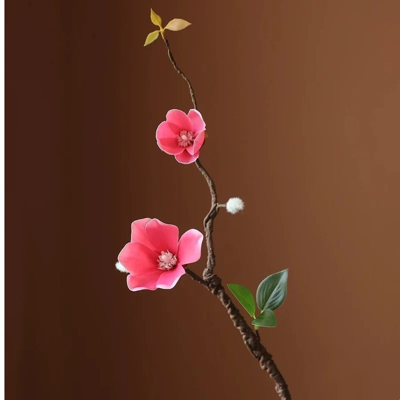 40 cm künstliche Magnolien zur Heimdekoration
