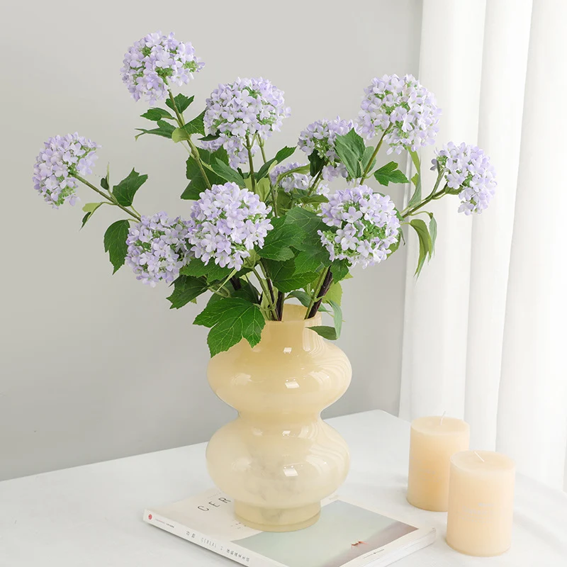 70 cm künstliche Hortensien - Seidenblumen zur Heimdekoration