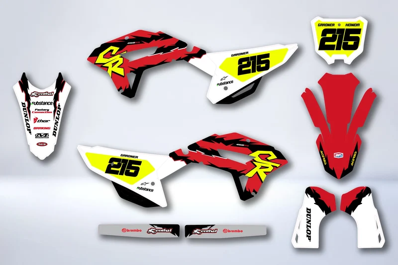 Kit Déco HONDA CRF 250 RX / 450 RX 2021-2024 - DELRON