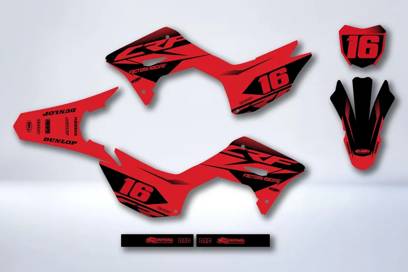 Kit Déco HONDA CRF 250 F 2019-2025 - FERVOK