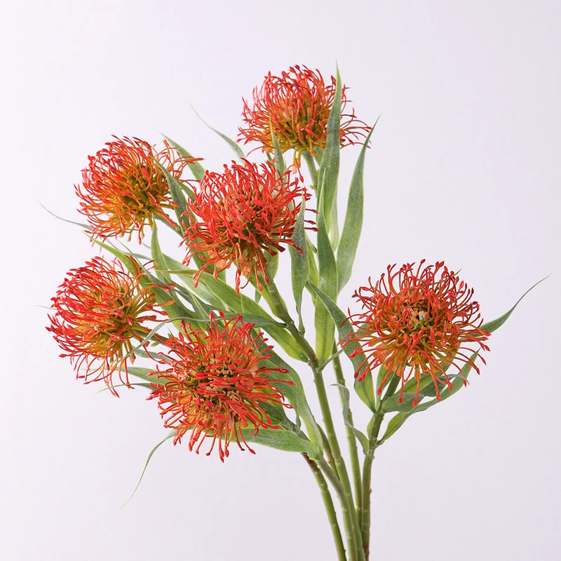 Weicher Latex Spinnen Chrysanthemen Stiel UV-beständige Blumenarrangement