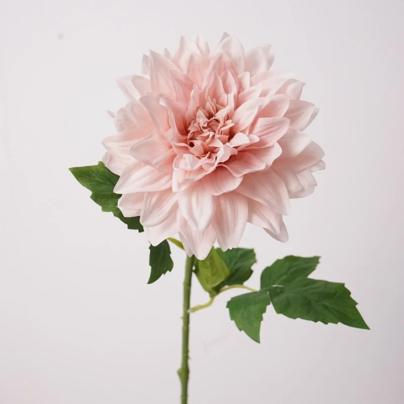 60 cm künstliche Dahlien mit feucht haltender Textur zur Heimdekoration