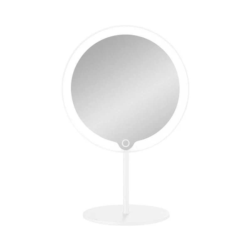 Kosmetikspiegel MODO weiss mit LED Leuchte - blomus