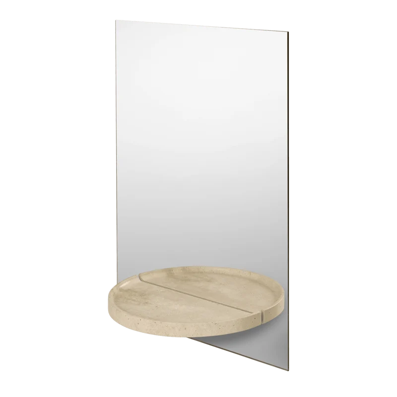Spiegel Symmetry Travertin - ferm LIVING