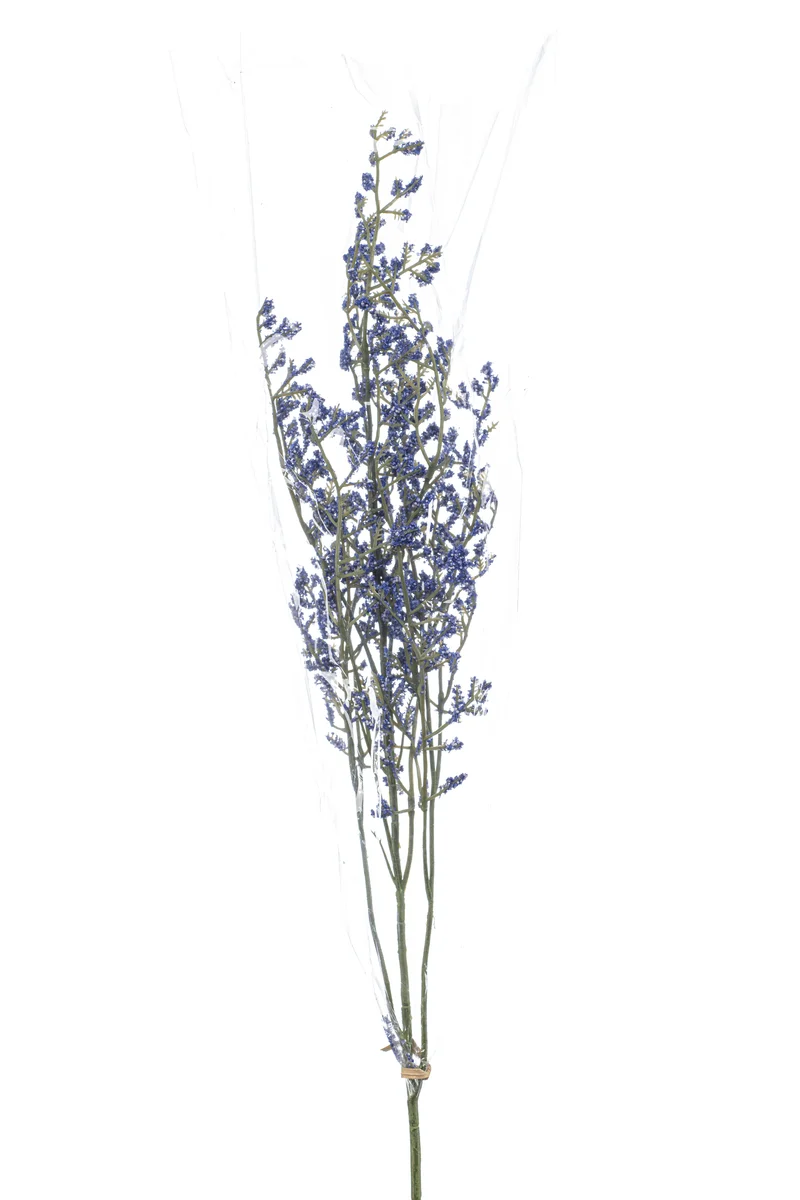 Limonium künstlich 70 cm - 1 Stiel - Dunkelviolett