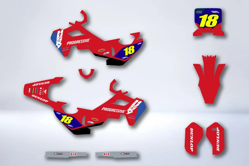 Kit Déco HUSQVARNA TC 50 2024-2026 - VULRAX