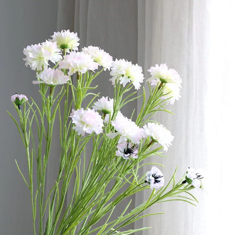 Großhandel: 50 cm Cornflower (Kornblume) Stängel, künstliche Seidenblumen für Dekoration