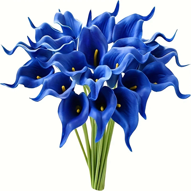 Calla Lily Kunstblumen 36 cm, 20er-Pack Real Touch – Hochzeitssträuße, Tischdeko & Eventfloristik
