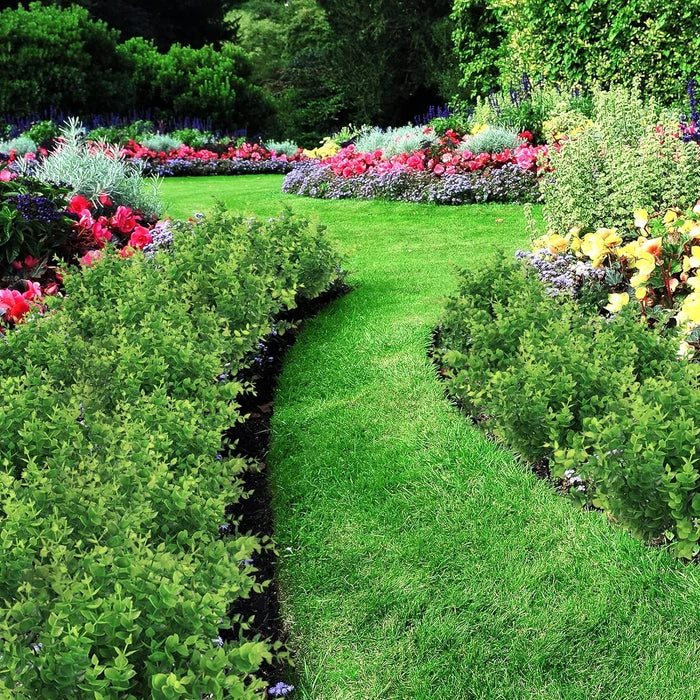 50 cm Boxwood Sträuch – große künstliche Grünpflanzen für den Außenbereich, UV-beständig