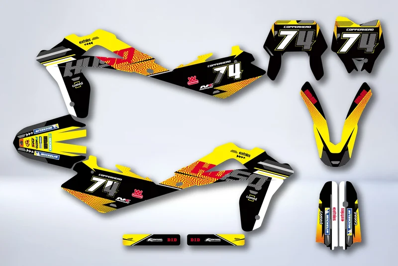 Kit Déco HUSQVARNA TC / TE 2008-2013 - PYRPEX