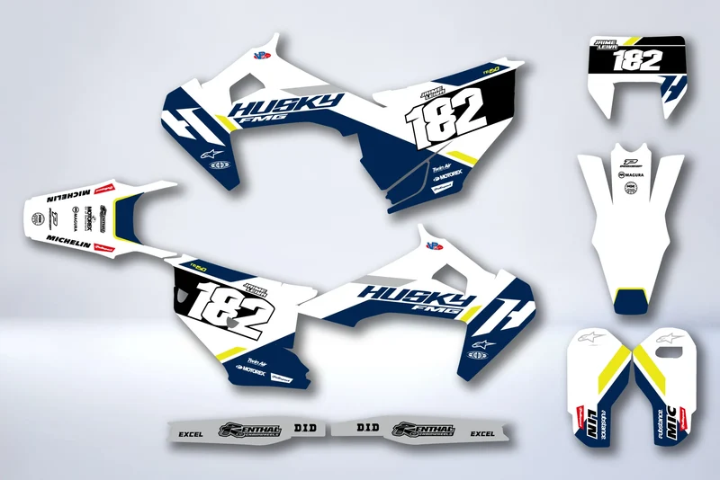 Kit Déco HUSQVARNA TC / FC / TX / TE / FE 2019-2023 - DELNIS