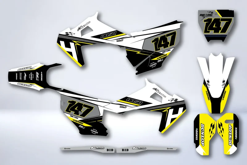 Kit Déco HUSQVARNA TC / FC / TX / TE / FE 2019-2023 - VALVIX