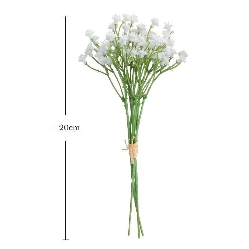 Großhandel - Liquidation 1 Bündel (3 Stängel) Baby's Breath - Blumenbündel (Gypsophila) für DIY-Projekte