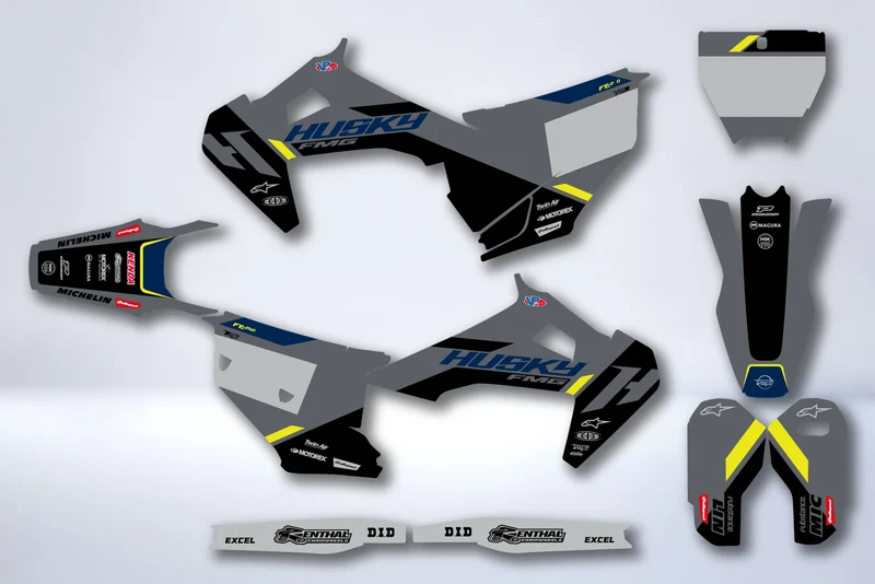 Kit Déco HUSQVARNA TC / FC / TX / TE / FE 2019-2023 - BORNYX