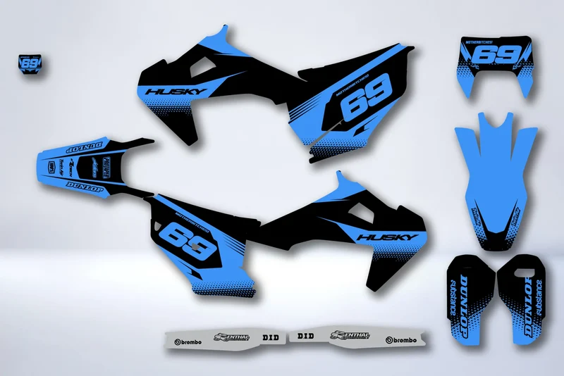Kit Déco HUSQVARNA TC / FC / TX / TE / FE 2019-2023 - NYKTOR