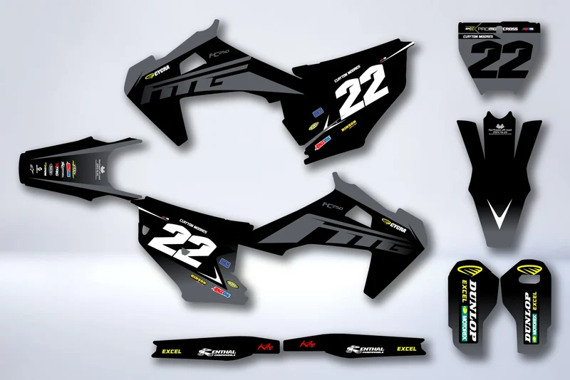Kit Déco HUSQVARNA TC / FC / TX / TE / FE 2019-2023 - SYLTAN
