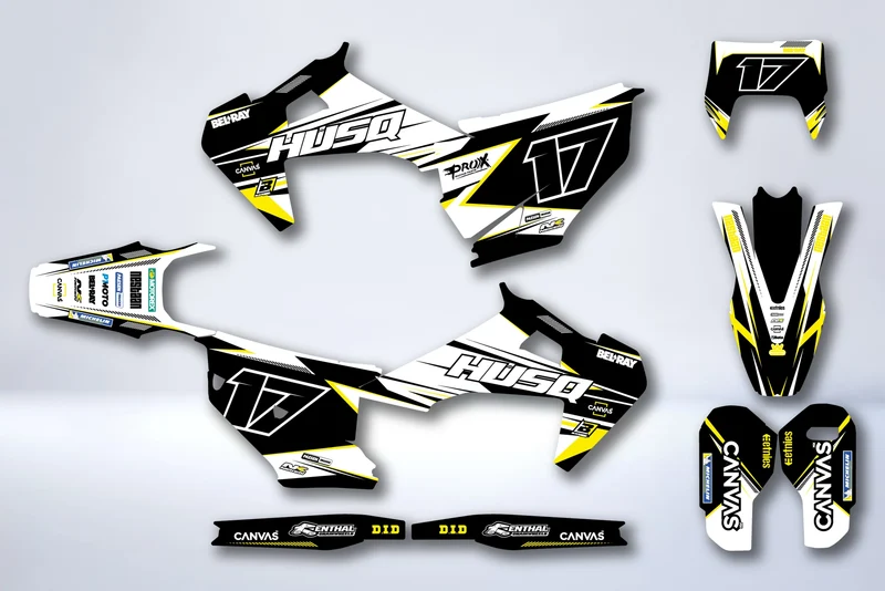 Kit Déco HUSQVARNA TC / FC / TX / TE / FE 2019-2023 - GRAFEN