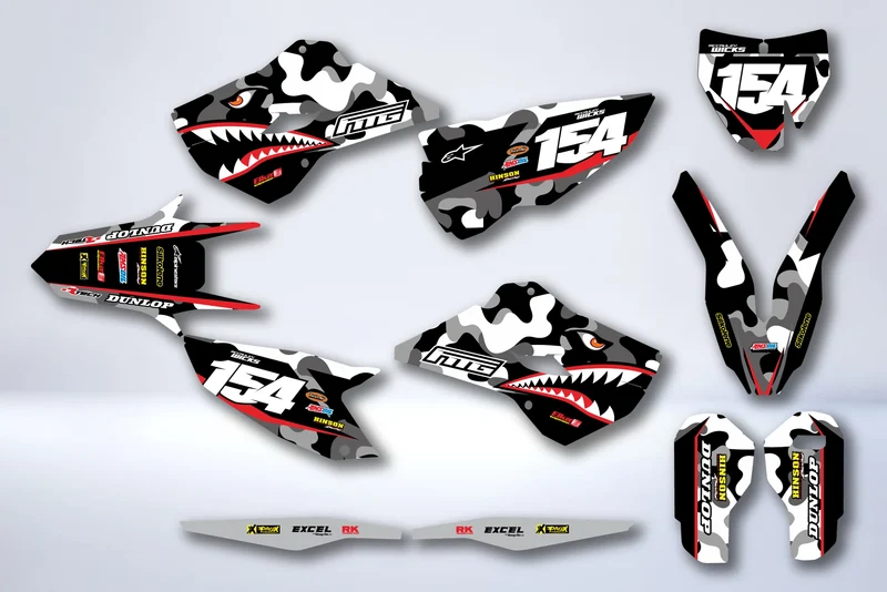Kit Déco HUSQVARNA FE / FC / TE / TC 2014-2016 - JORXON