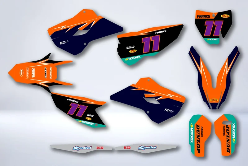 Kit Déco HUSQVARNA FE / FC / TE / TC 2014-2016 - HELVYN
