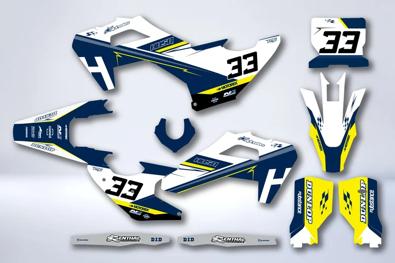 Kit Déco HUSQVARNA TC FC 2025-2026 - VULDAX