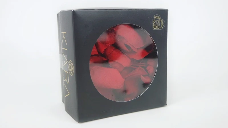 Rosenblätter - Schachtel - Vibrant red