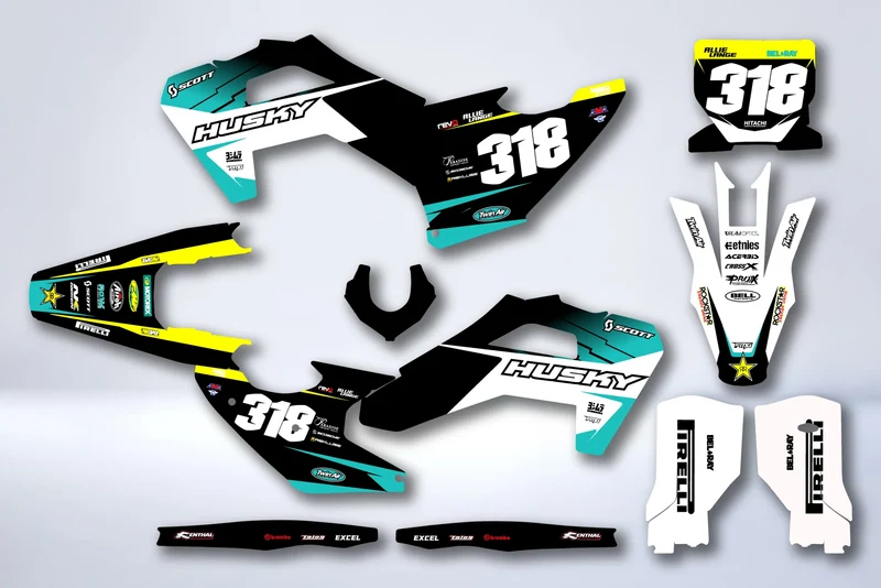 Kit Déco HUSQVARNA TC FC 2025-2026 - RAVRAX