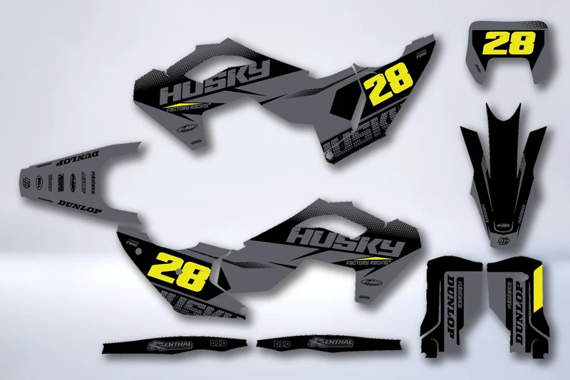 Kit Déco HUSQVARNA FC/TC 2023-2024 & TE/FE 2024-2025 - TRAMOS