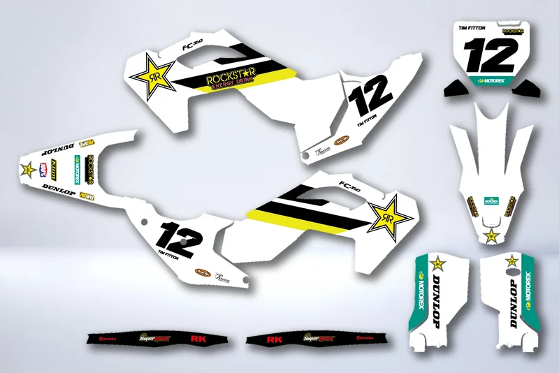 Kit Déco HUSQVARNA FC/TC 2023-2024 & TE/FE 2024-2025 - VISZIX