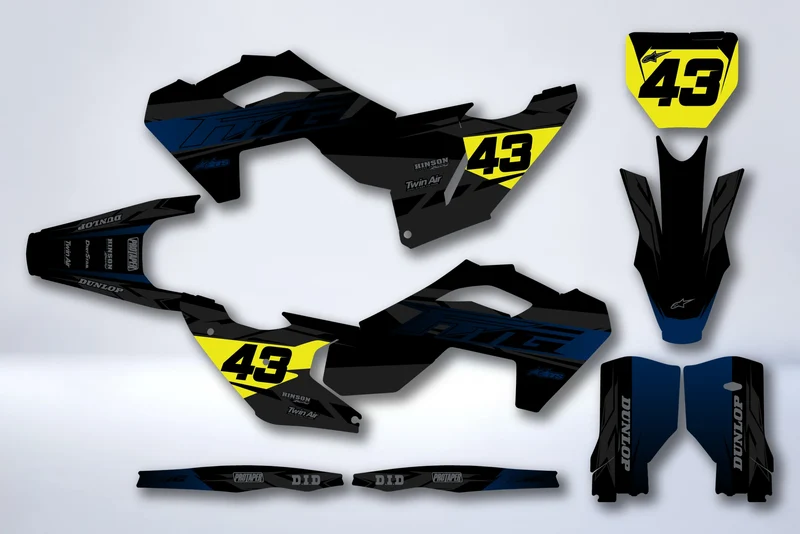 Kit Déco HUSQVARNA FC/TC 2023-2024 & TE/FE 2024-2025 - VORQUOR