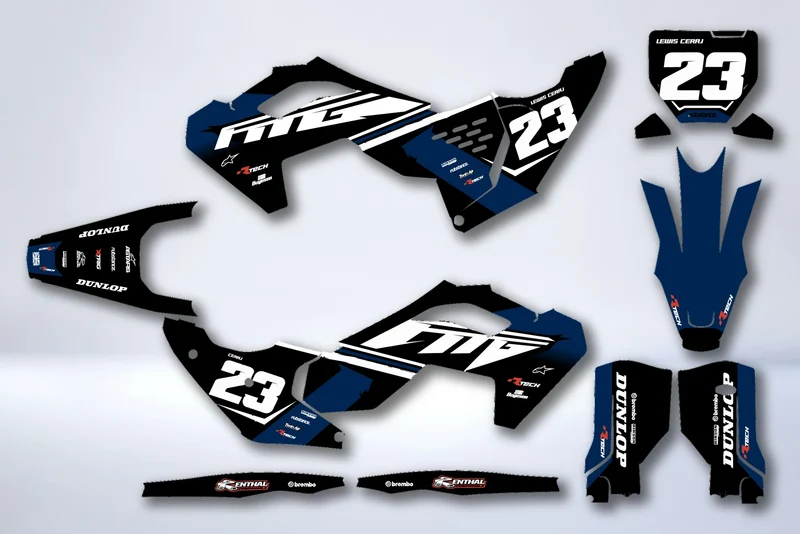 Kit Déco HUSQVARNA FC/TC 2023-2024 & TE/FE 2024-2025 - SABRIS
