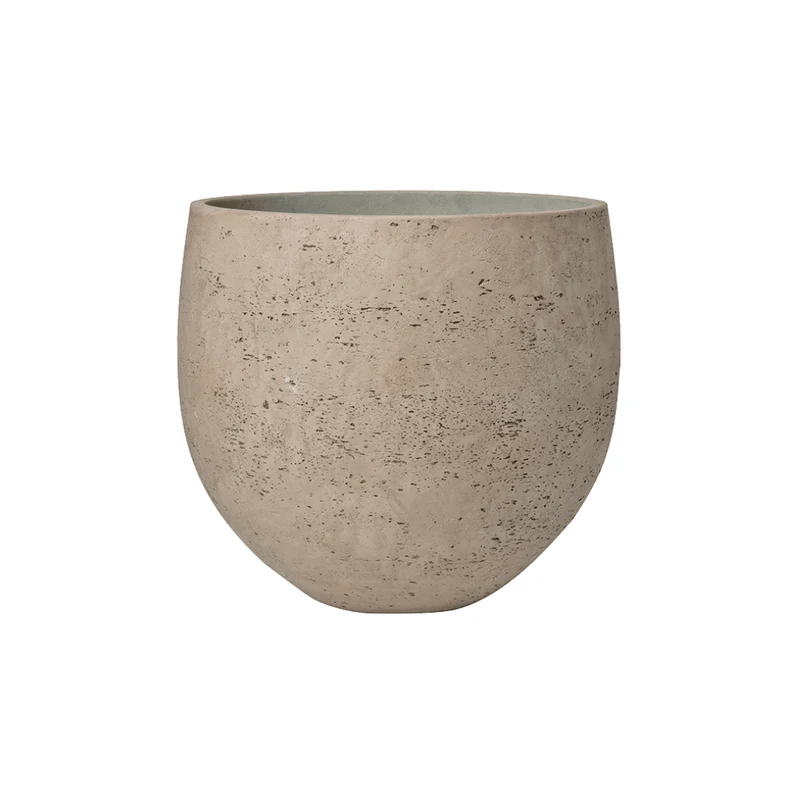 Pot Orb Grey Washed in zwei verschiedenen Größen