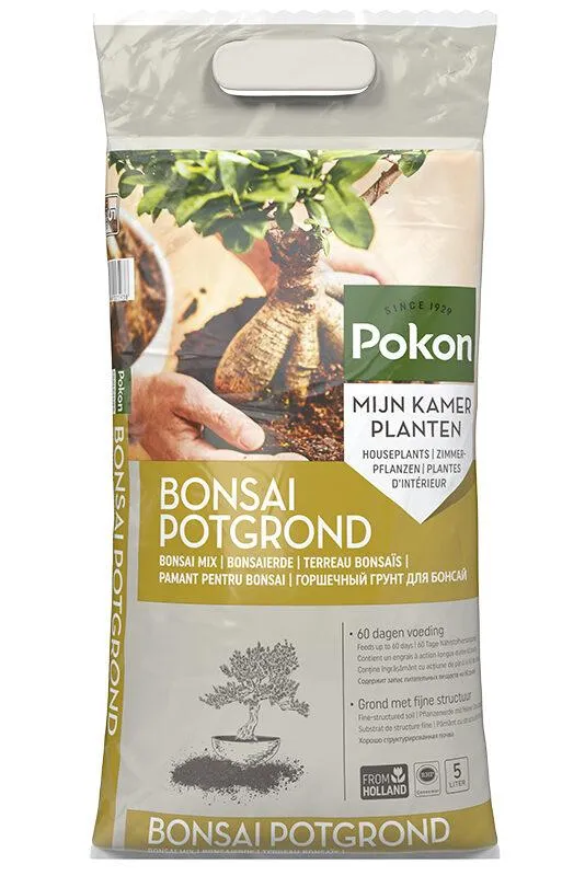 Blumenerde Bonsai – 5 Liter – Spezialerde für kräftige & gesunde Bonsai