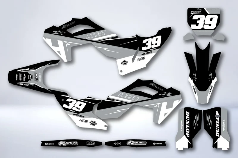 Kit Déco HUSQVARNA FC/TC 2023-2024 & TE/FE 2024-2025 - NOVZIX