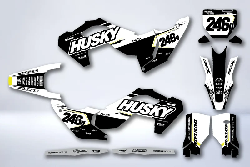 Kit Déco HUSQVARNA FC/TC 2023-2024 & TE/FE 2024-2025 - KALTON