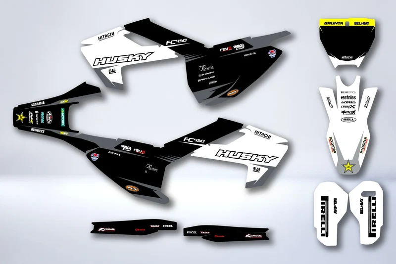 Kit Déco HUSQVARNA FE / FC / TE / TC 2016-2018 - WYRNYX