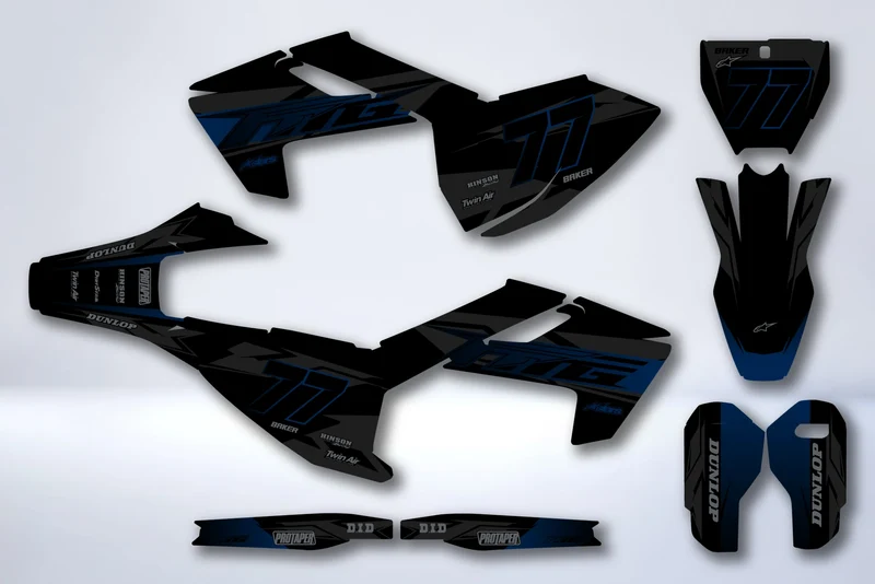 Kit Déco HUSQVARNA FE / FC / TE / TC 2016-2018 - ZYNVIX