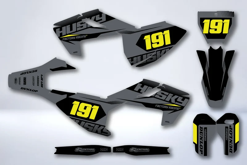 Kit Déco HUSQVARNA FE / FC / TE / TC 2016-2018 - QUADOR